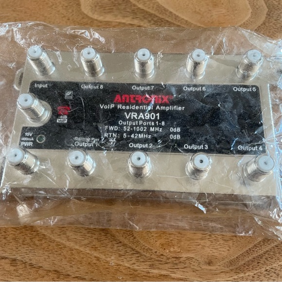 NIP VoIP 8 output residential amplifier - Picture 3 of 11